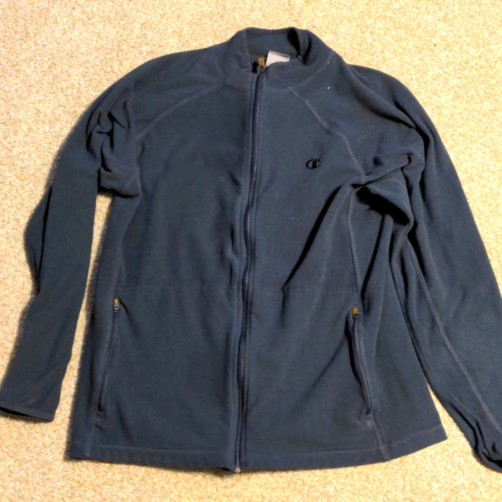 Champion men's medium fleece zip-up
